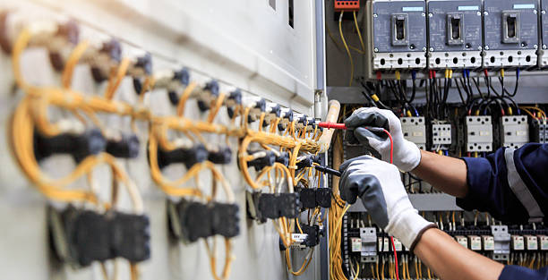 Professional Electrician technician working in Kersey, CO